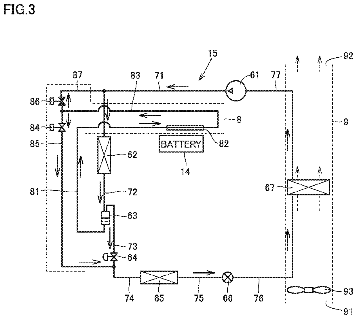 Vehicle and method for controlling vehicle