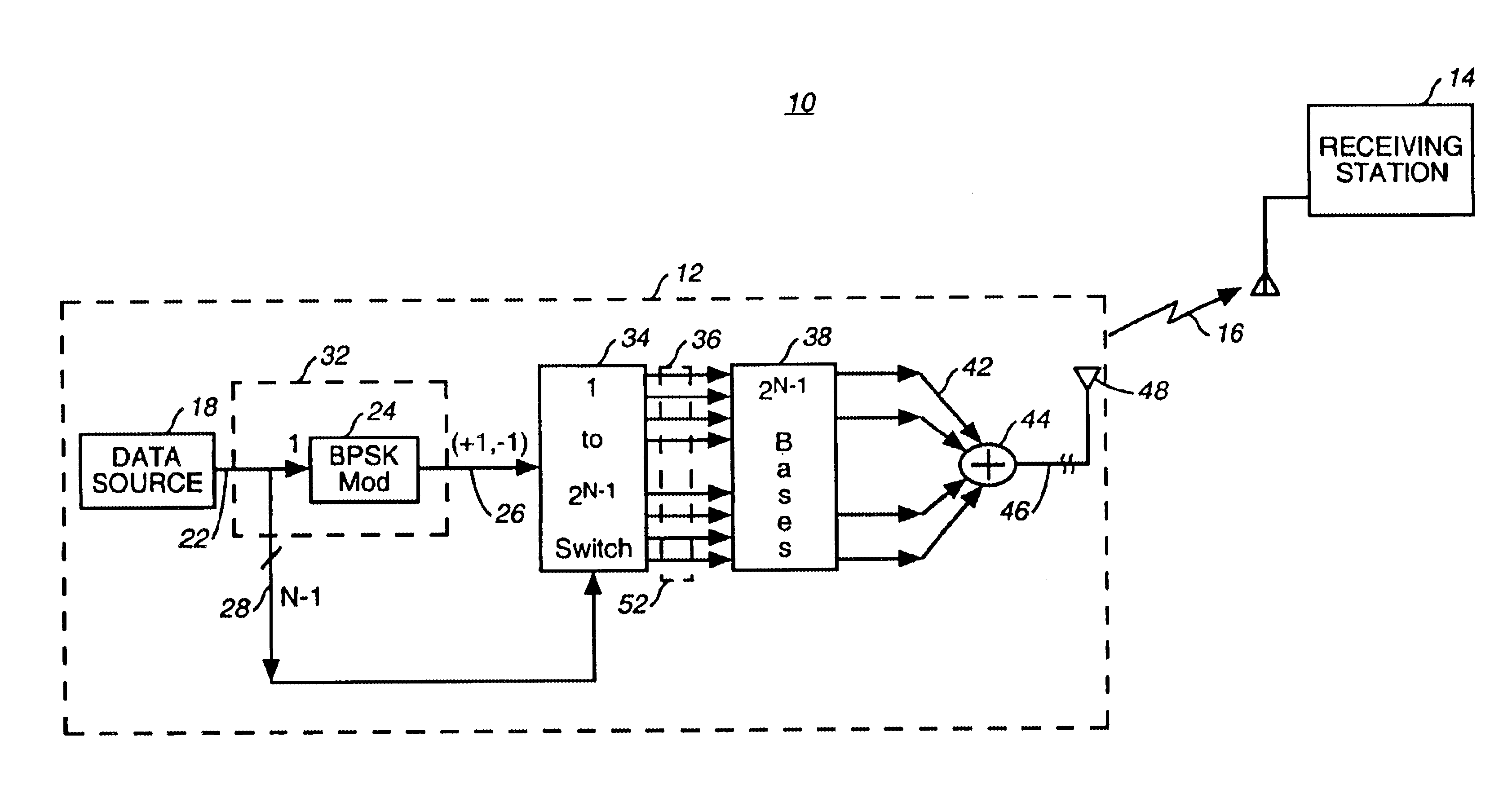 Apparatus, and associated method, for coding and decoding multi-dimensional biorthogonal codes