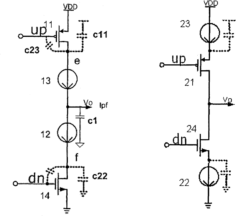 A charge pump circuit