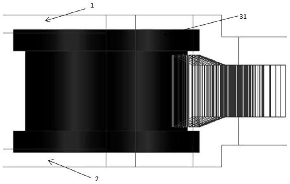 Multi-beam Luneberg lens antenna based on double-layer artificial medium, control method and application