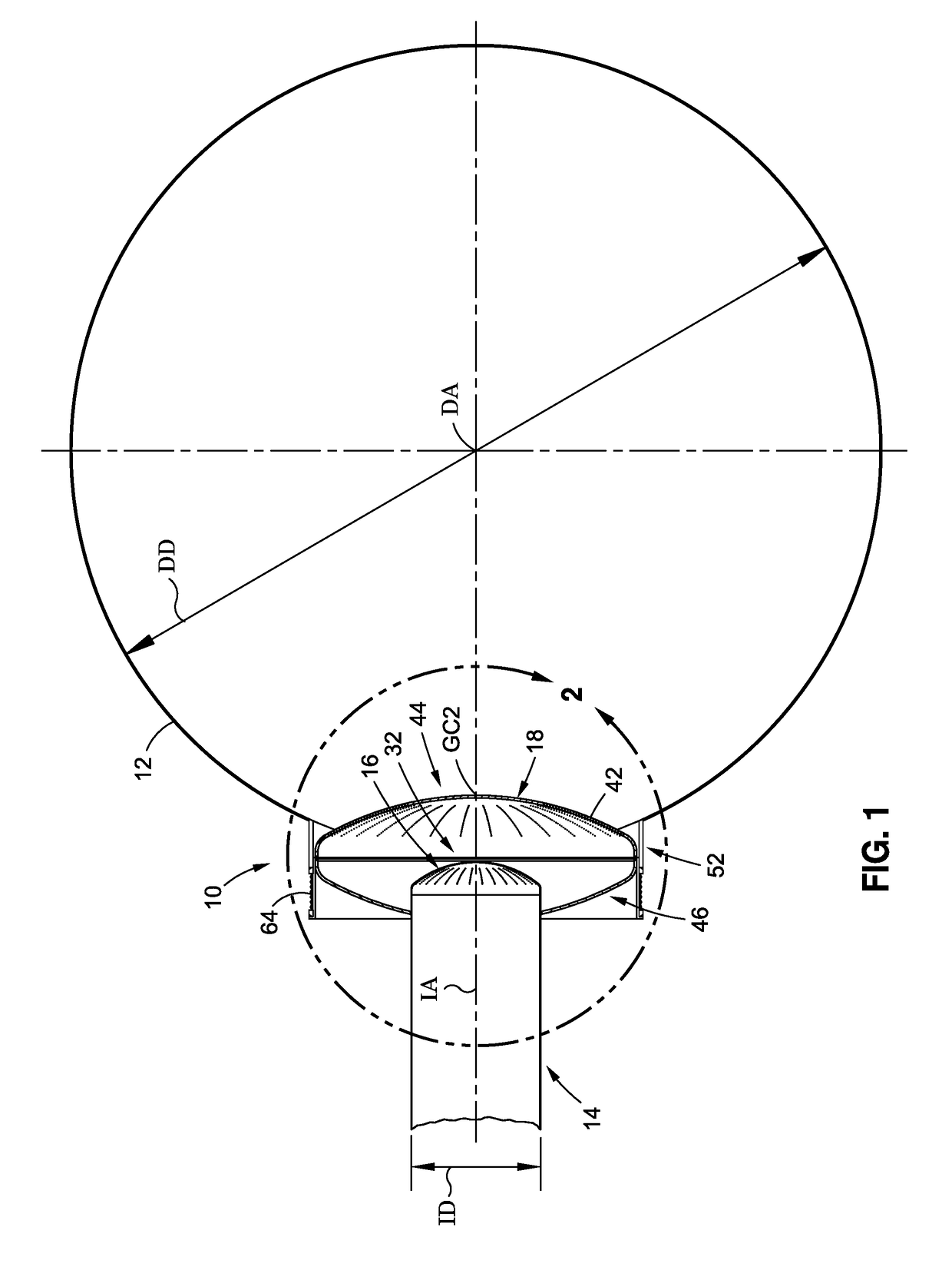 Compact multi-stage condenser dump device