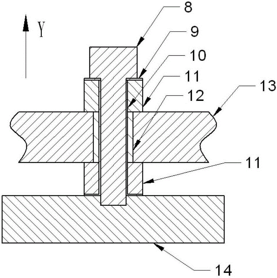 Composite vibration damper for control moment gyro