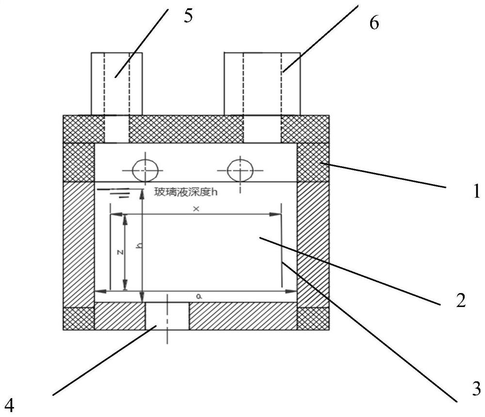 Glass fiber drawing furnace and method for preparing glass fiber by using same