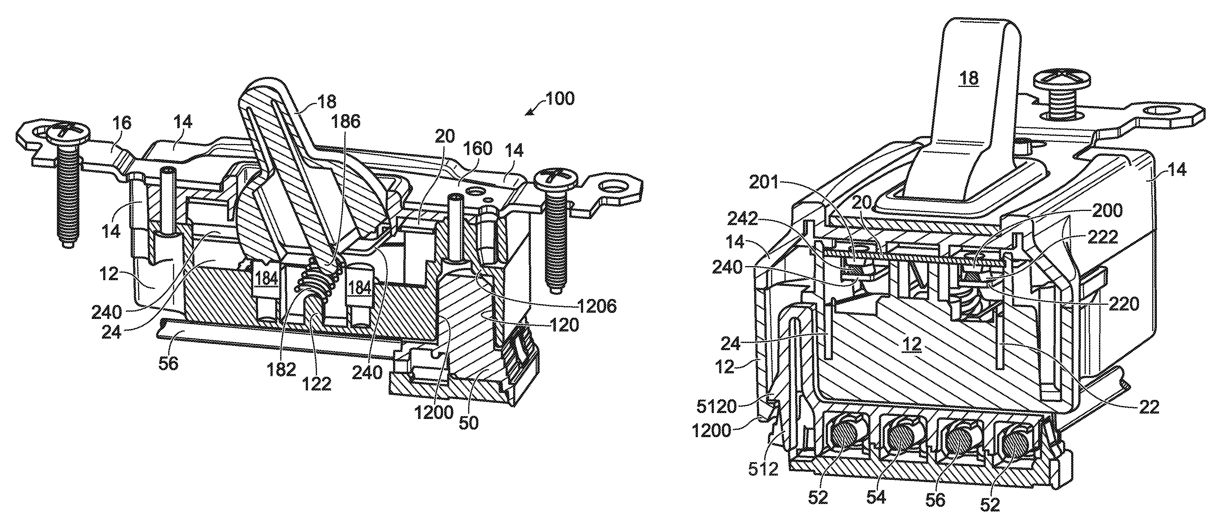 Plug tail lighting switch and control system