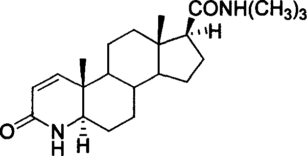 Synthesis method of N-tertiary butyl-3-carbonyl-4-aza-5 alpha-androl-1-end-17 beta-formamide