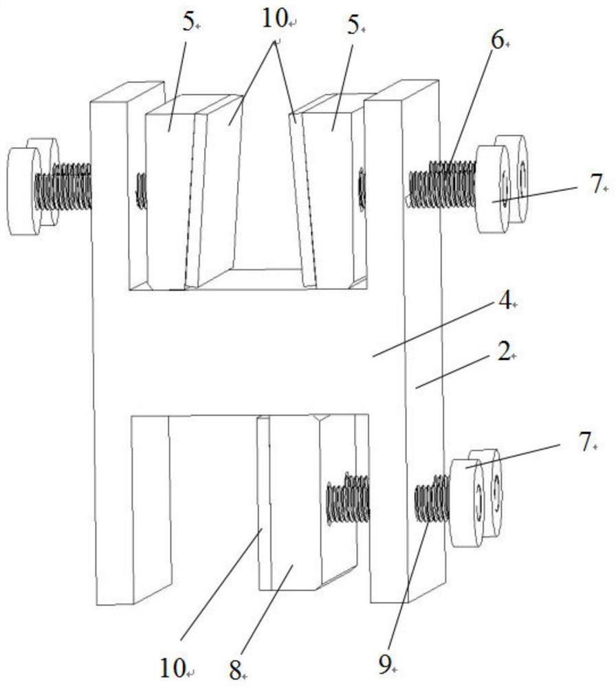 Portable optical three-dimensional scanning equipment calibration device and use method thereof