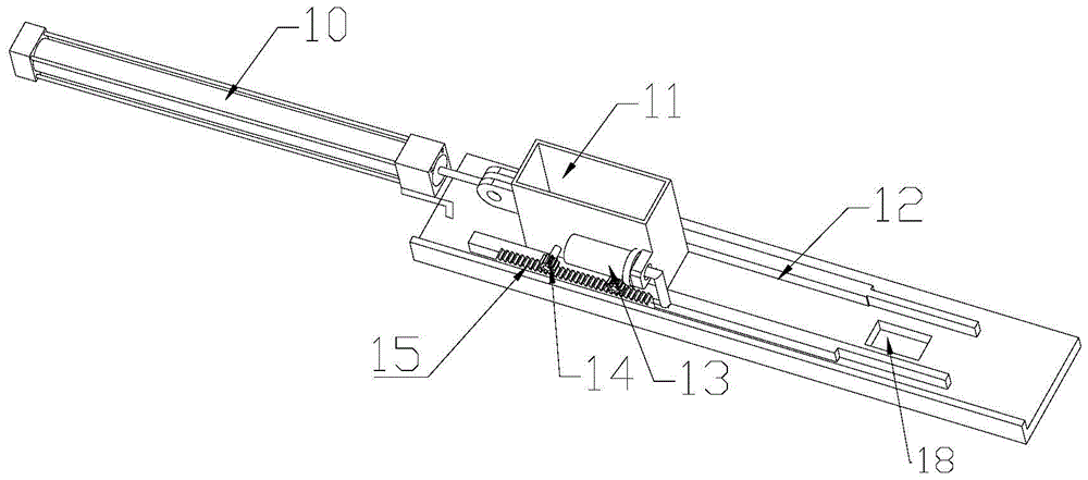 Feeding system for magnet rotor pressing process