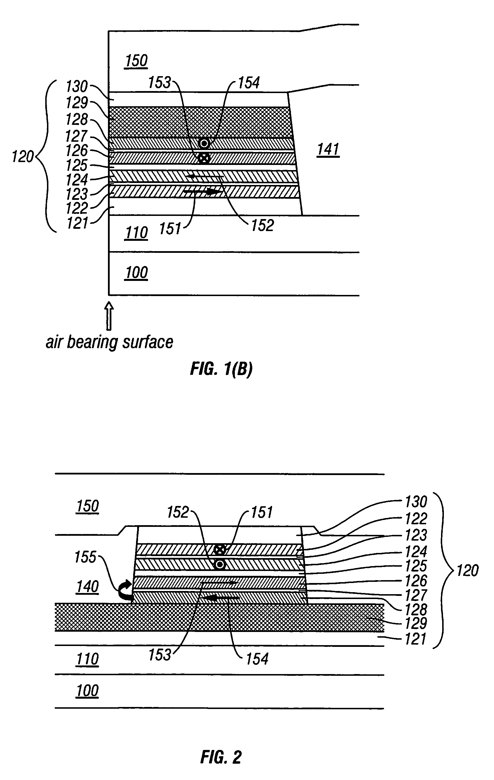 Magnetoresistive head with improved in-stack longitudinal biasing layers and fabricating method