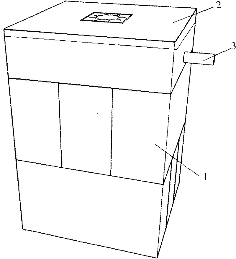 Simulation smoke exposure experimental box