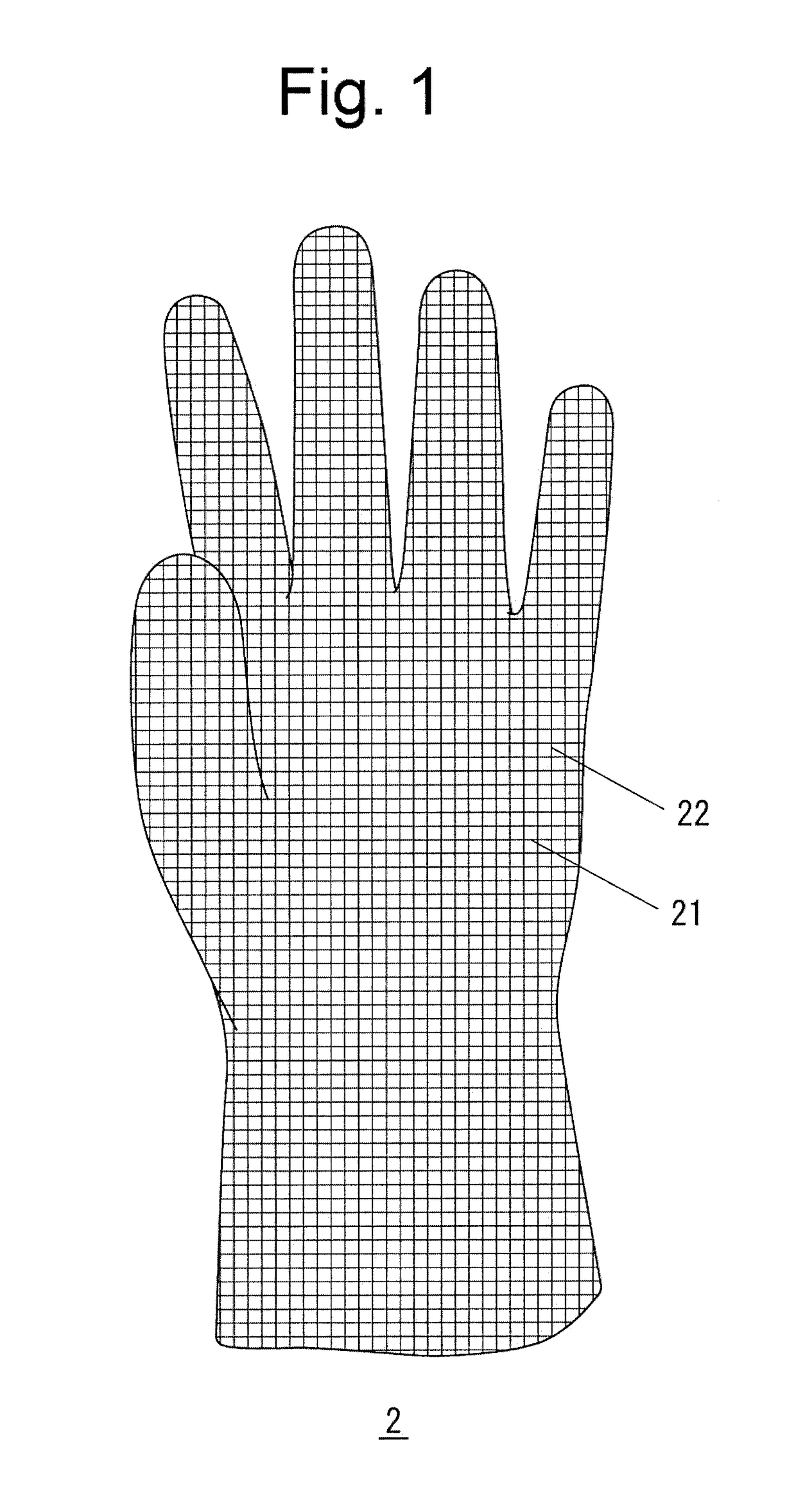 Glove base and glove