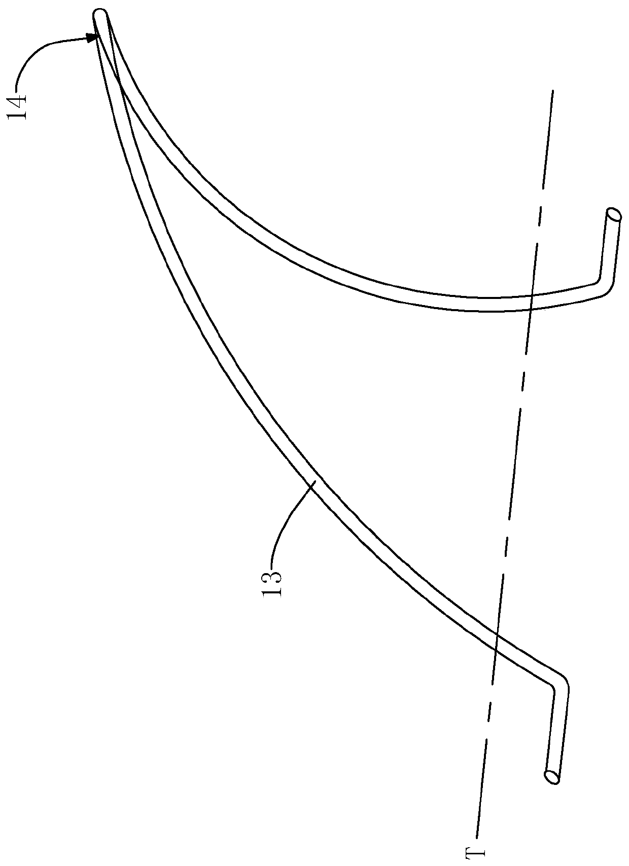 Forming device for space bending pipe