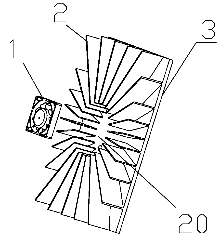 Controller heat dissipation assembly, control method and air conditioner