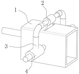 A continuous numerical control pipe bending machine