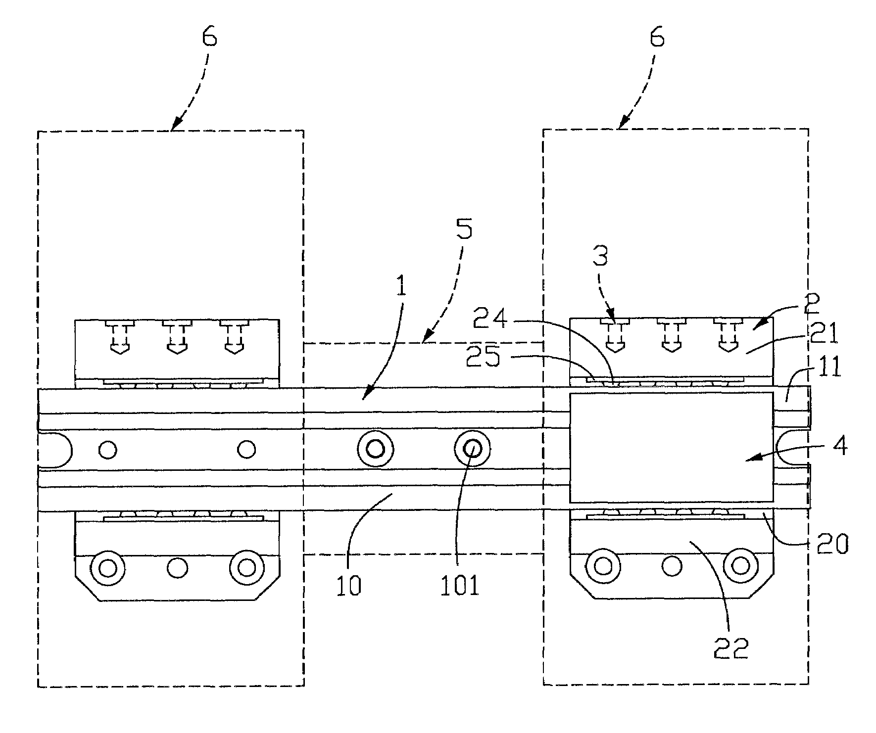 Interpupillary distance adjustment mechanism for optical device