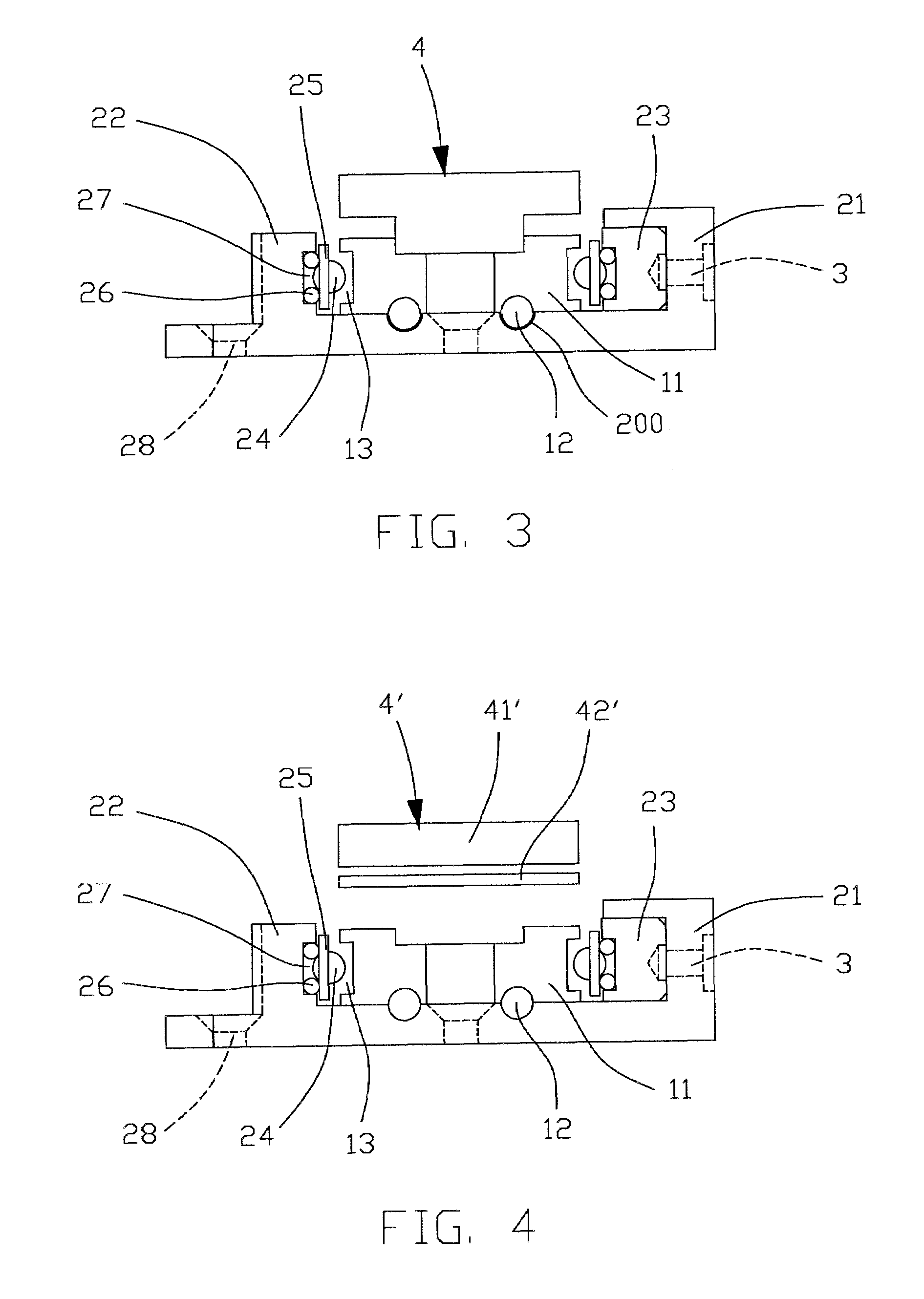 Interpupillary distance adjustment mechanism for optical device