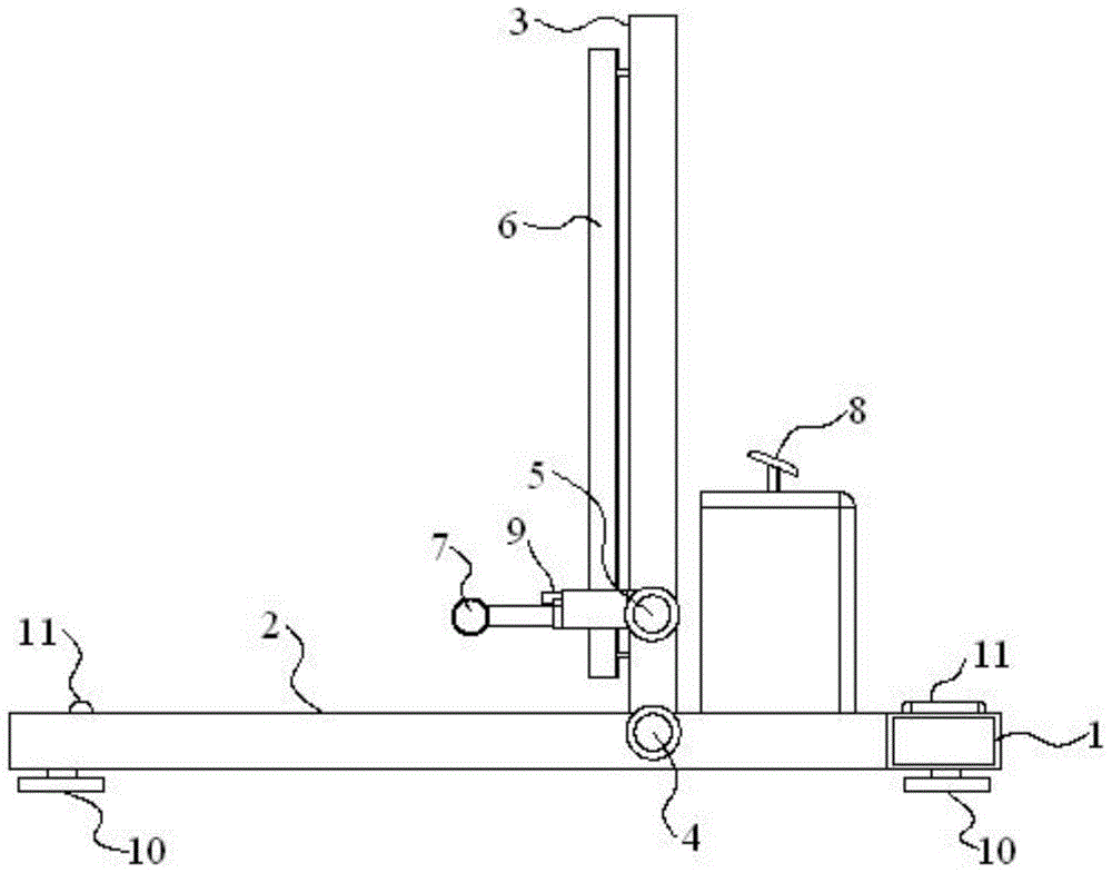 A kind of radar test equipment and automobile radar pitch angle test method