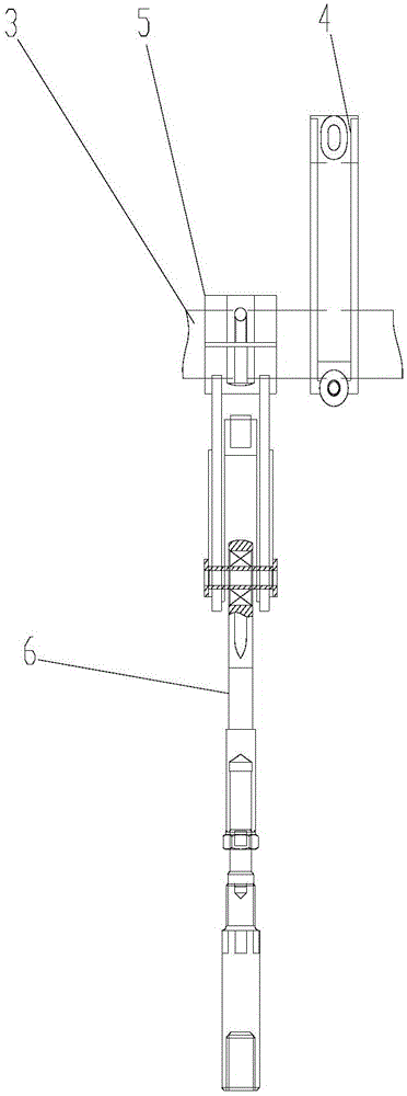 Sinker swing mechanism