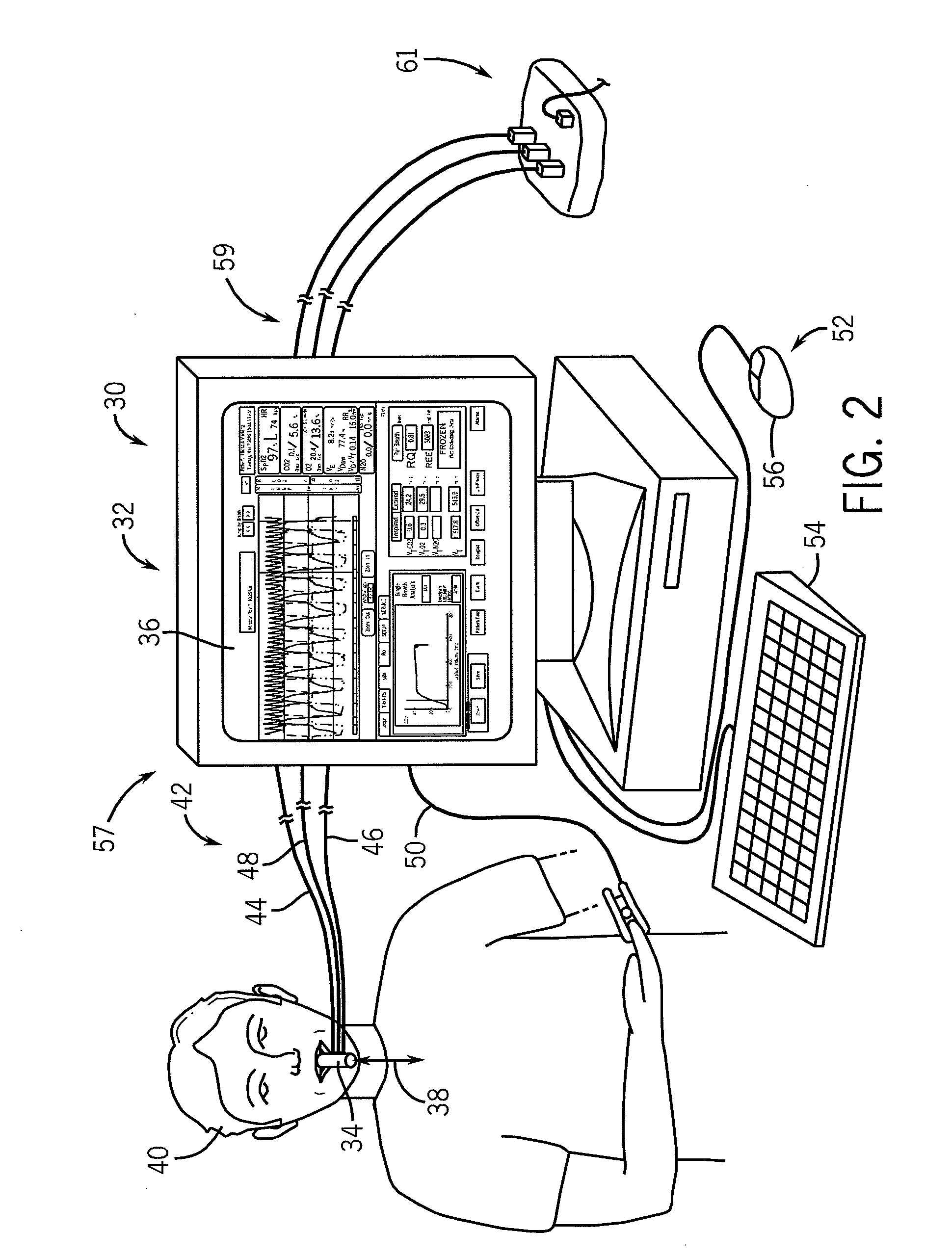 Premature infant side-stream respiratory gas monitoring sensor