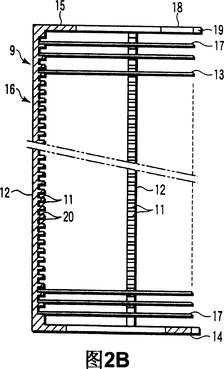 Vertical boat and vertical heat processing apparatus for semiconductor process