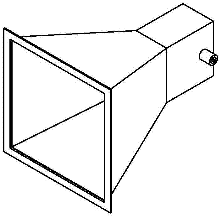 A universal antenna flange and an antenna conversion device containing the flange