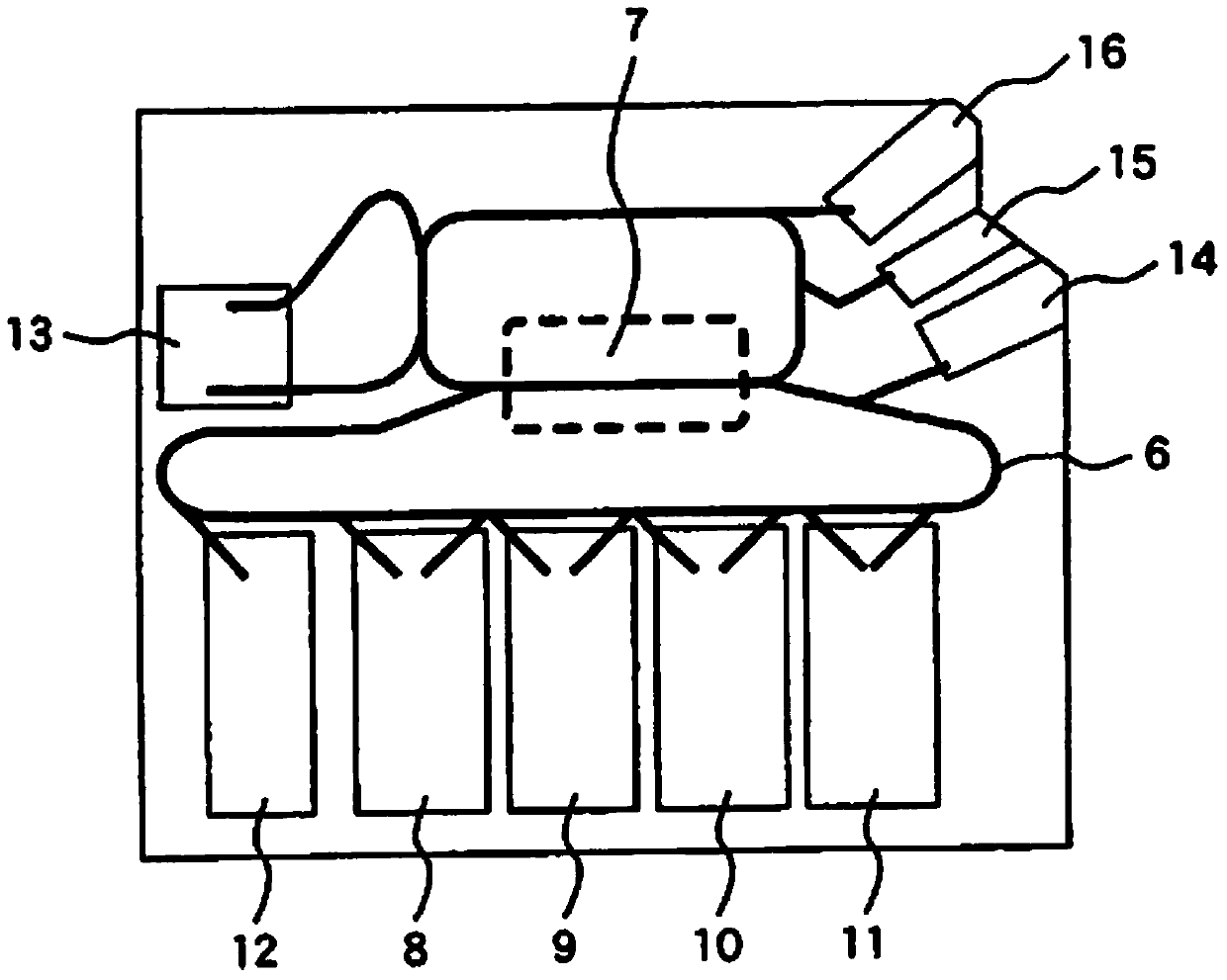 Paper currency receiving and withdrawing system