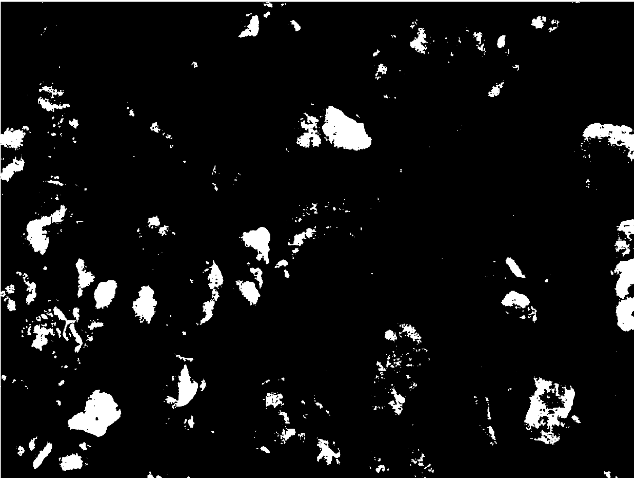 Compound conductive adhesive for electronic packaging and preparation method thereof