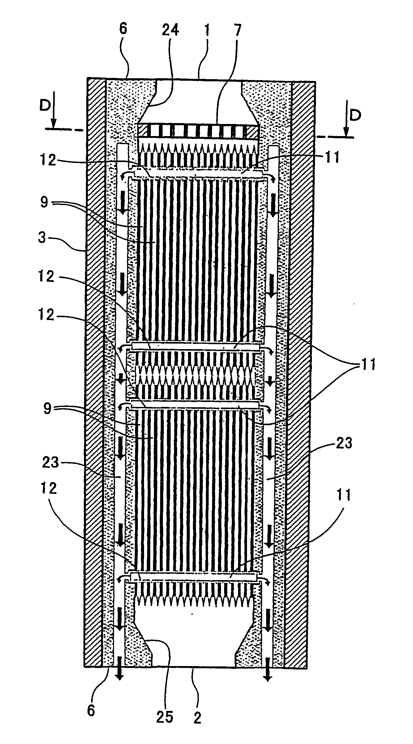 Membrane separation device and membrane separation method