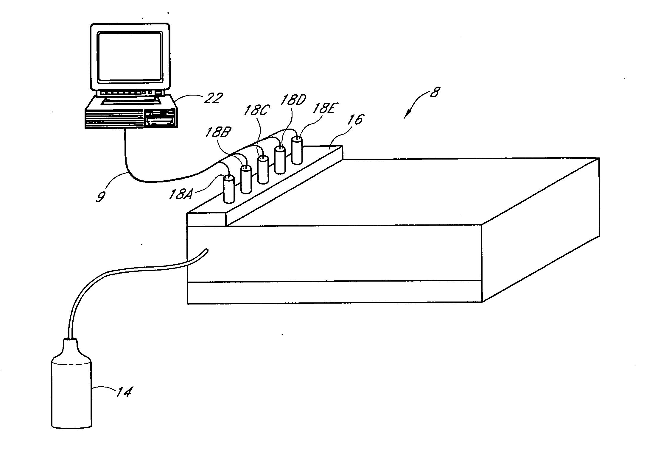 System for control of gas injectors