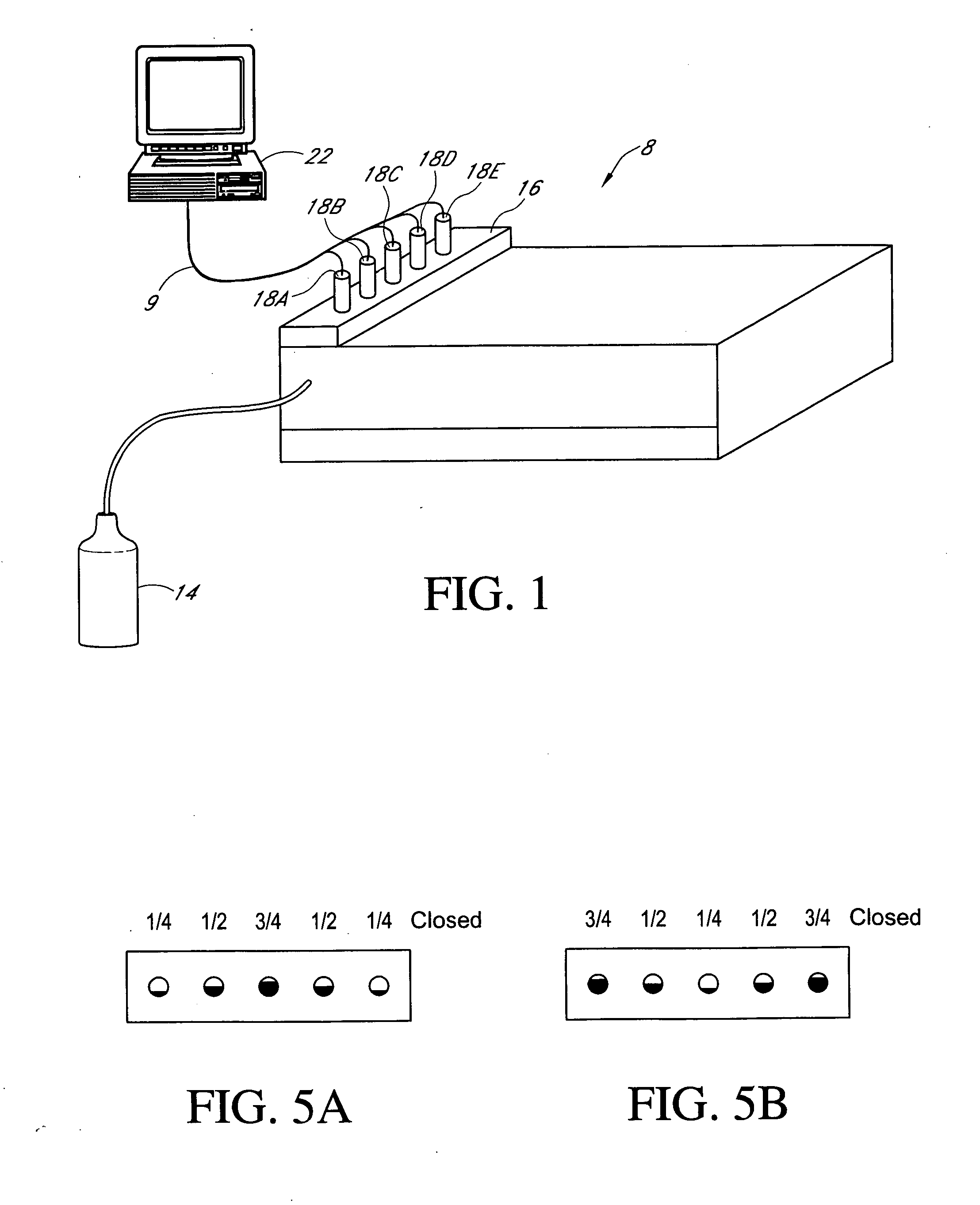 System for control of gas injectors