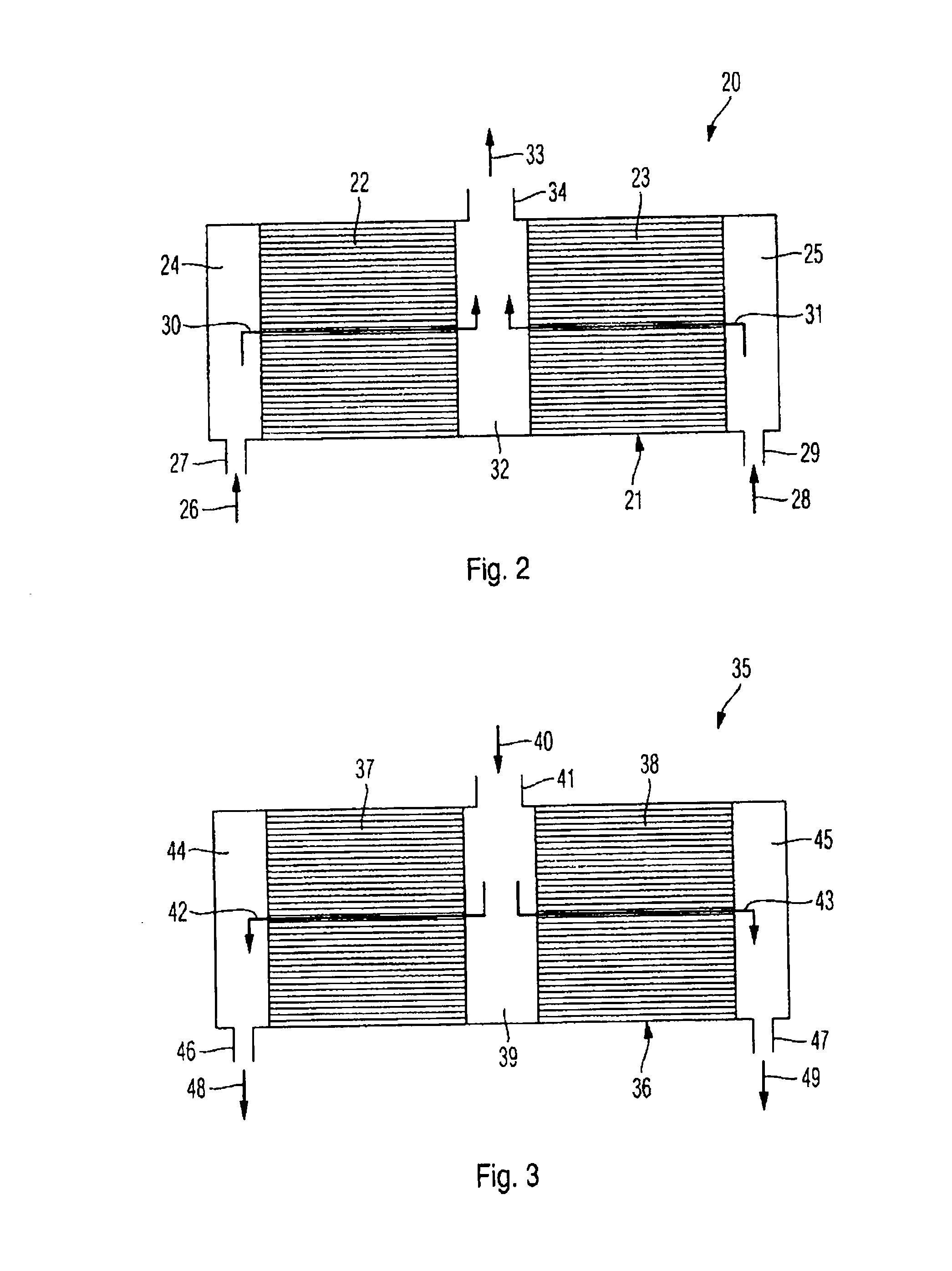 Device for cooling charge air