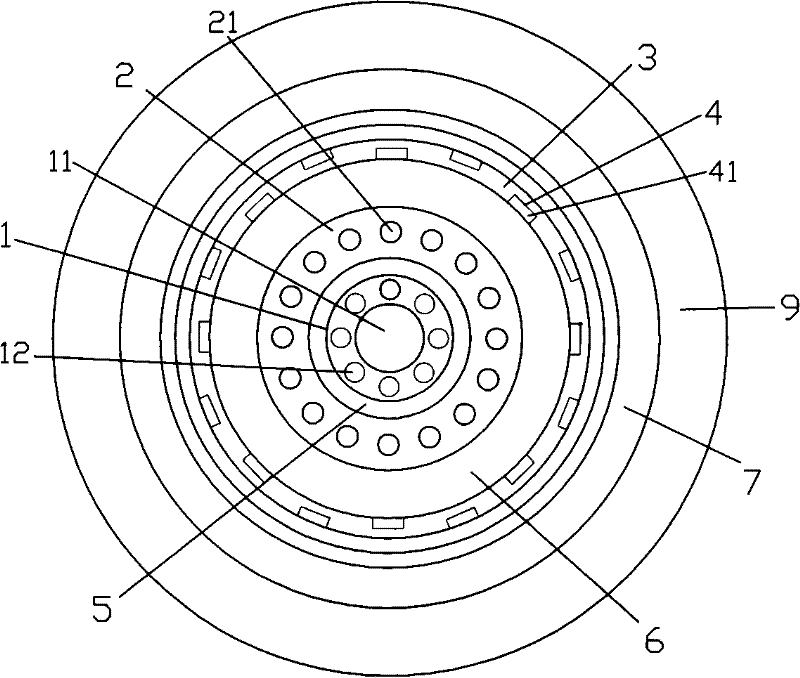 Method and device thereof for stably burning various fuel gases with high-low calorific values