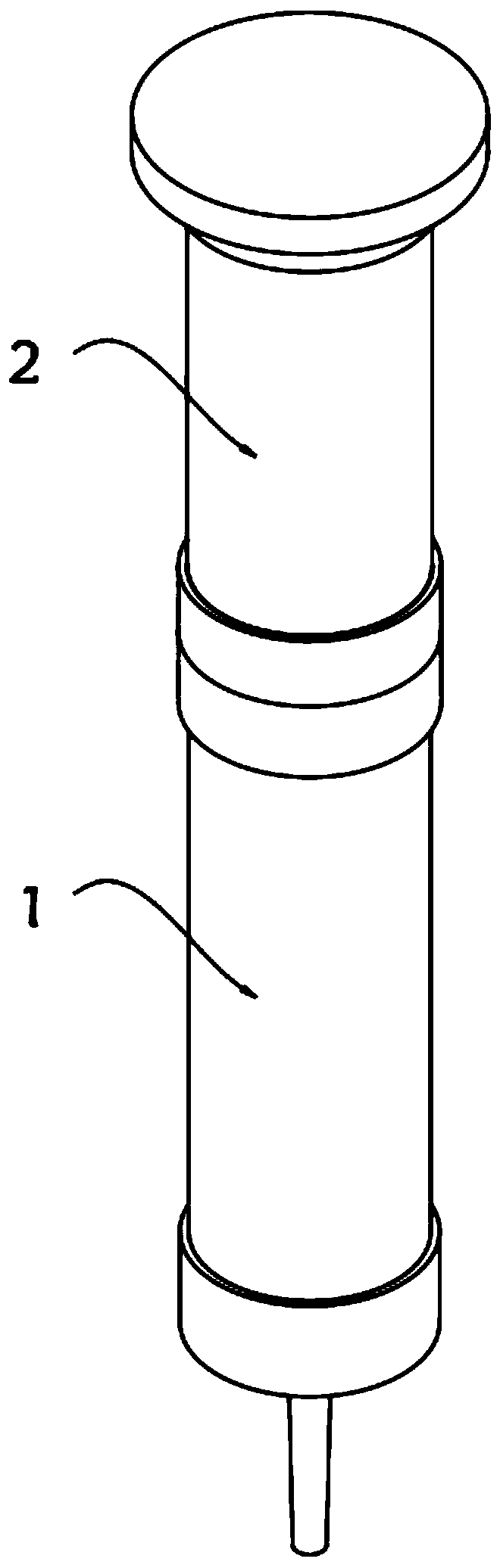 An on-site emergency biochemical collector