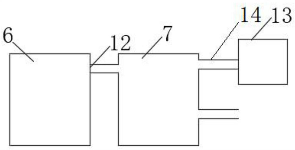 A water-stop curtain grouting production sewage recycling control system and method