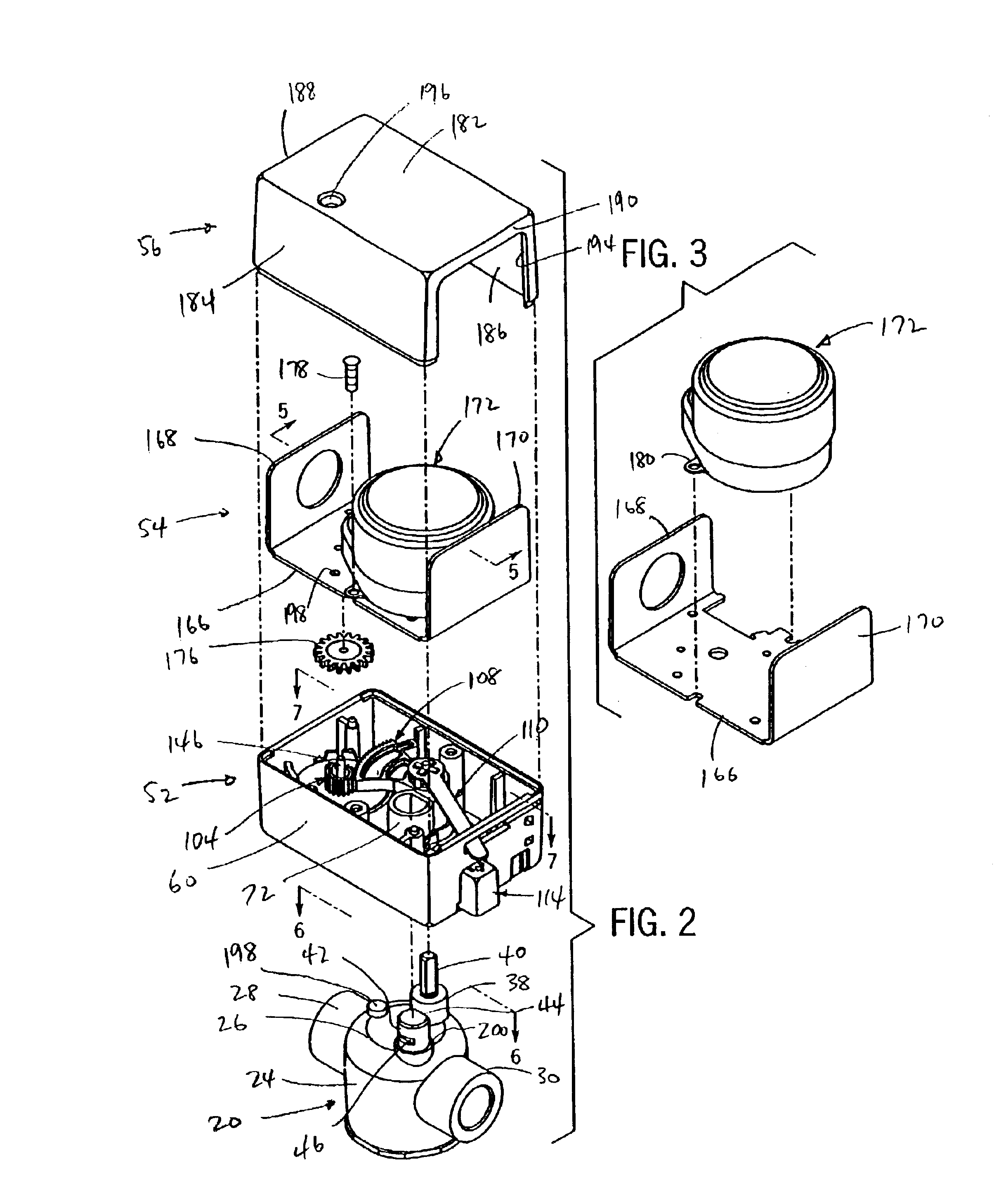 Valve with removable actuator