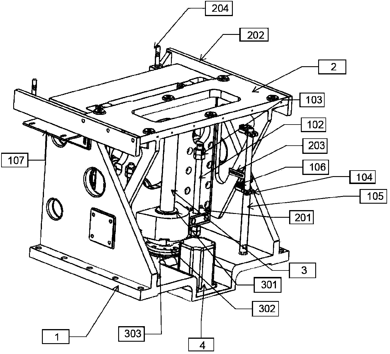 Closed-loop control high-precision positioning lifting system of full-automatic solder paste printer