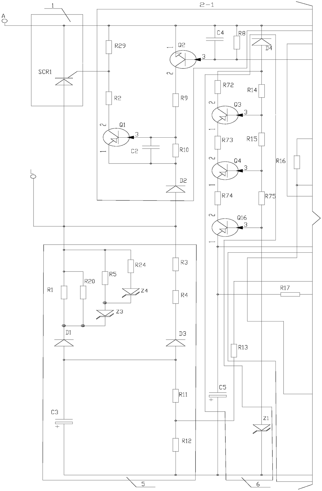 Half-wave voltage regulator for motorcycle magneto