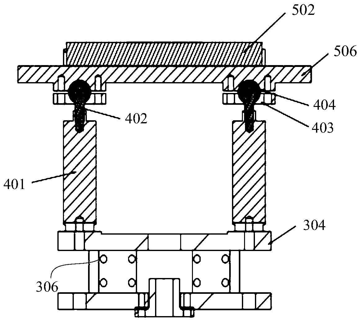 Large-stroke displacement driving device and control method thereof