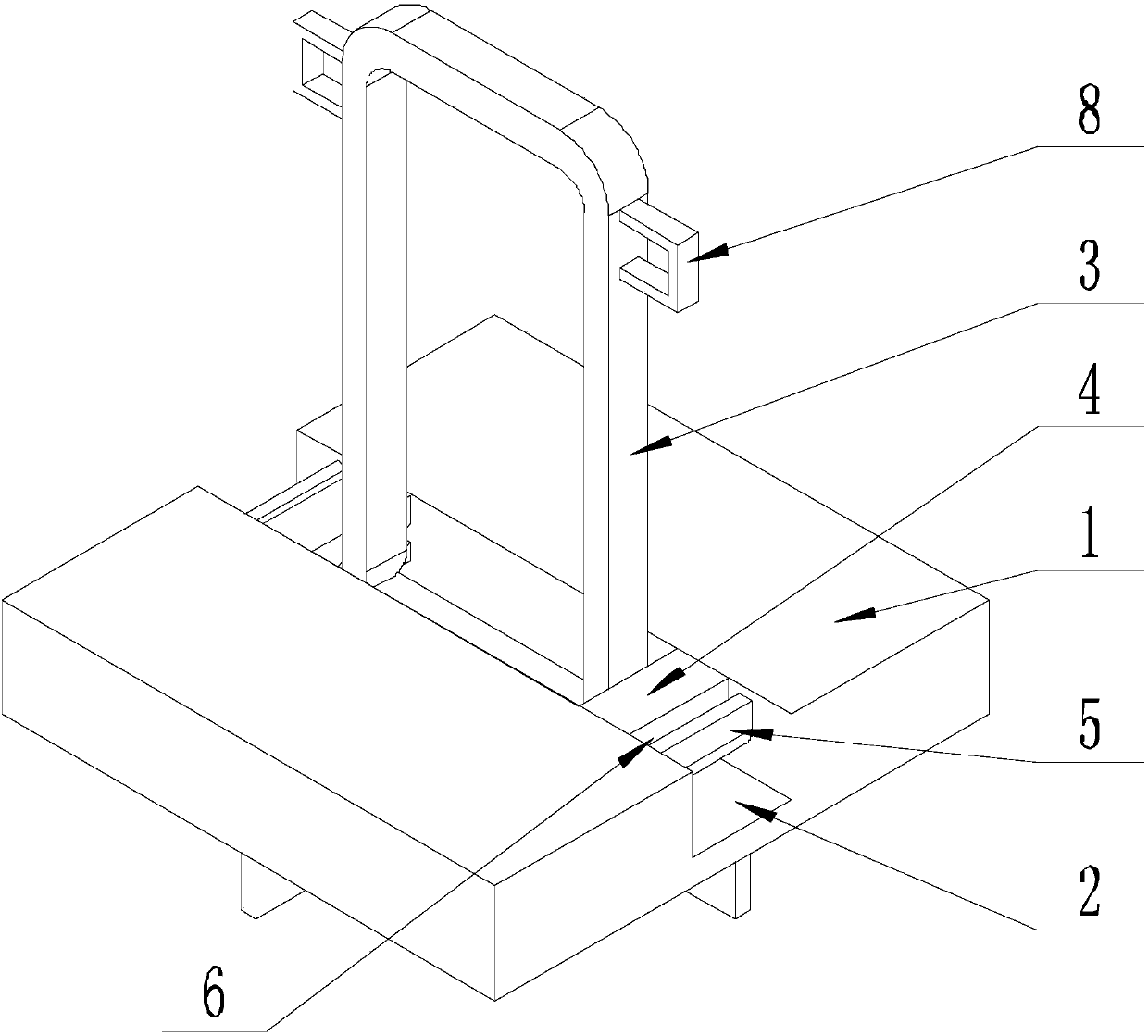 Method for improving ground embossing efficiency of constructor