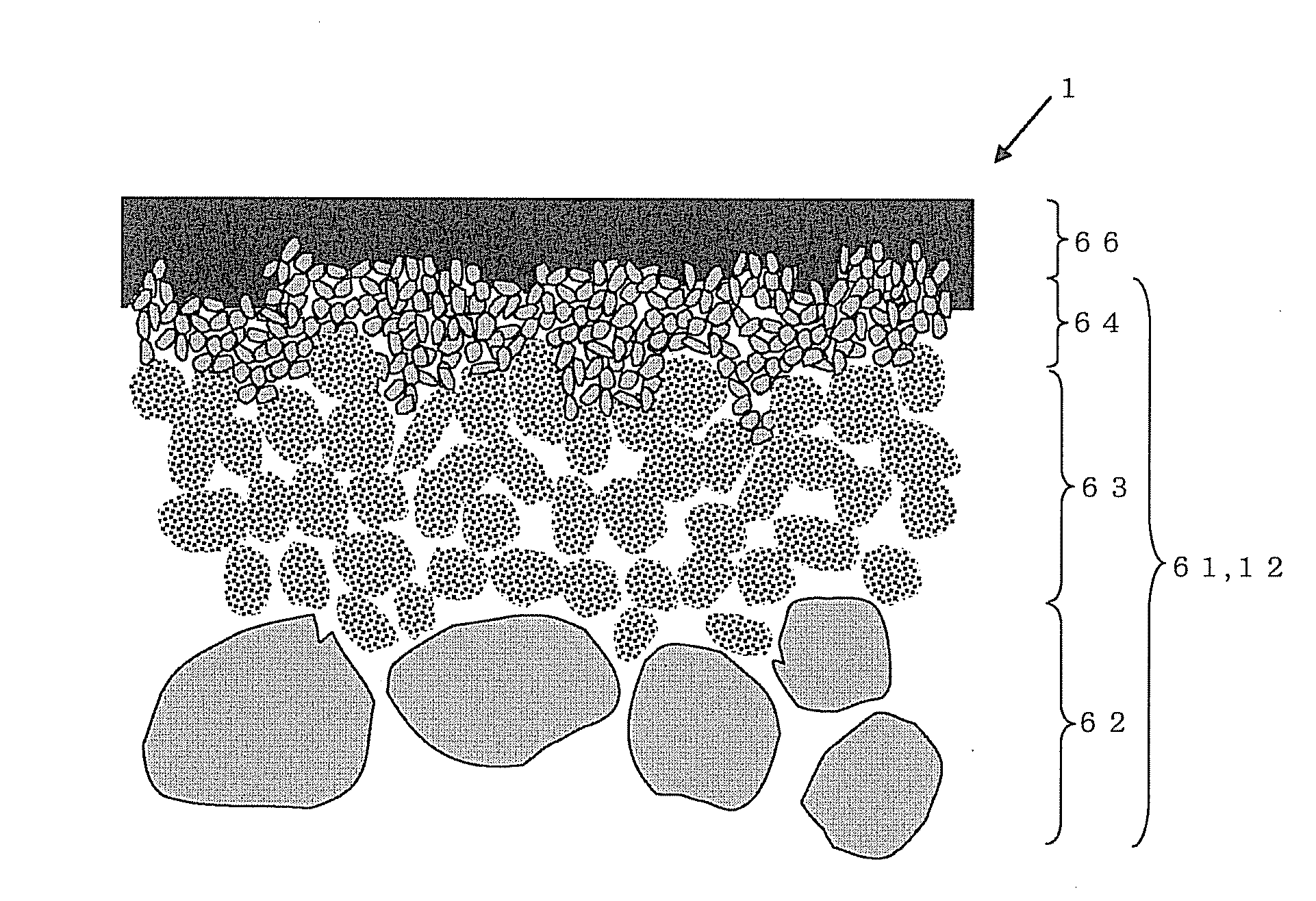 Separation membrane complex, and method for manufacturing the separation membrane complex