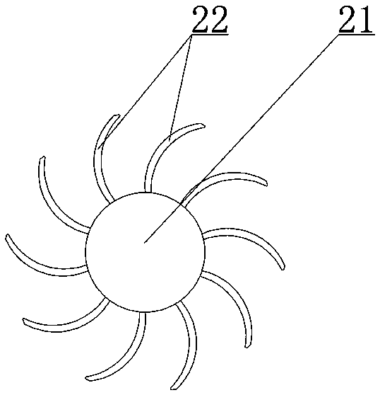 Continuous bulk fiber post-processing device