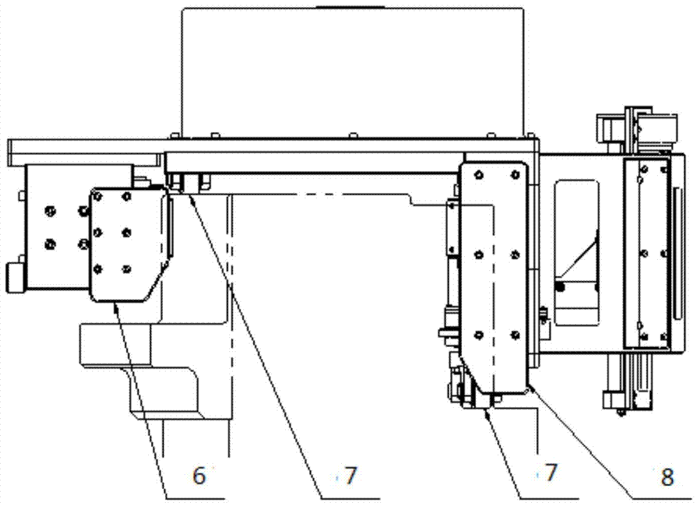 Automatic ultrasonic testing equipment for threaded hole zone of nuclear reactor pressure vessel