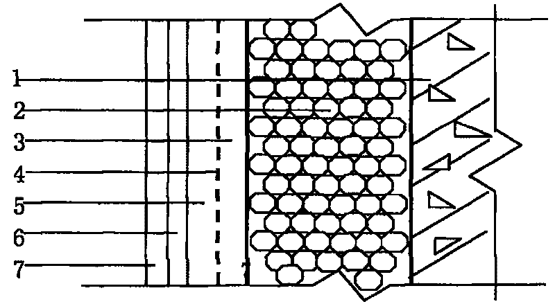 Rare-earth composite wall heat-insulating layer preparation method