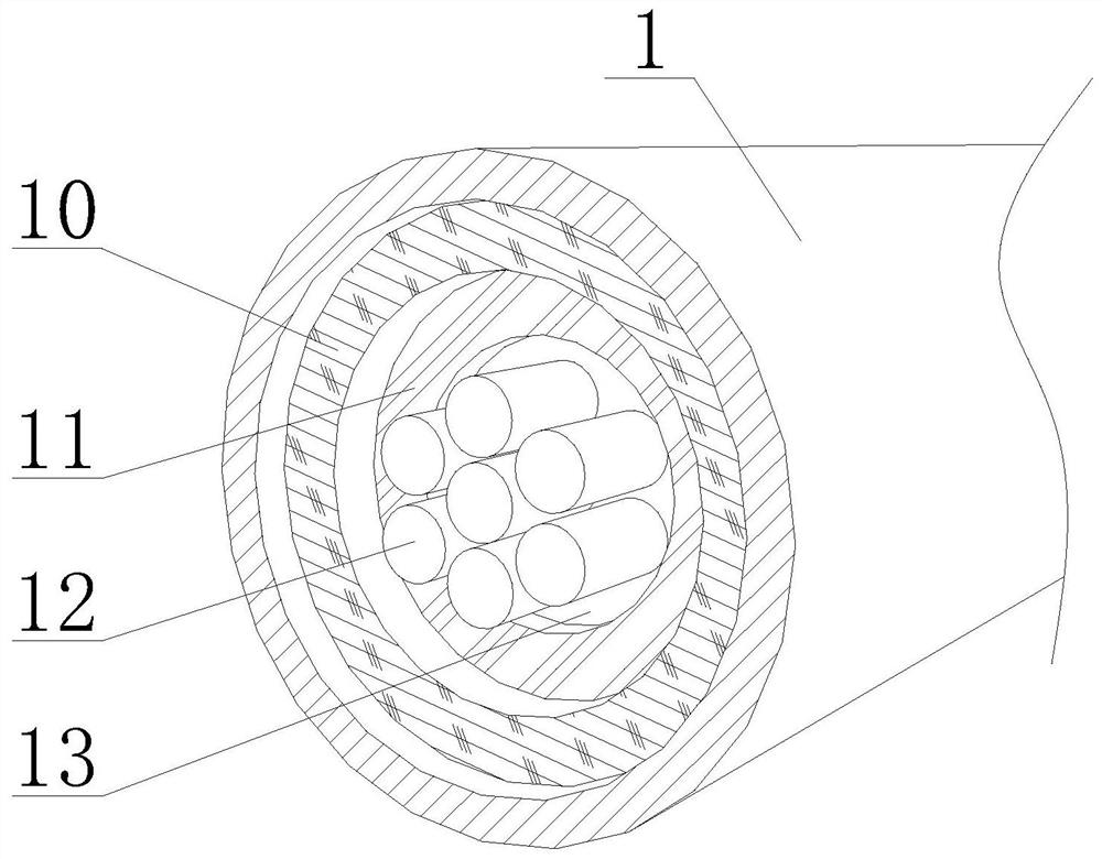 Gold connecting line of semiconductor device and production method thereof