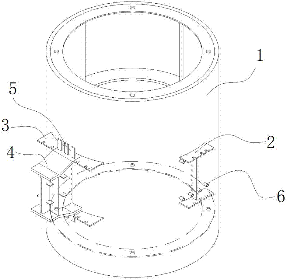 Steel pipe column with large diameter and thick wall and manufacturing method thereof