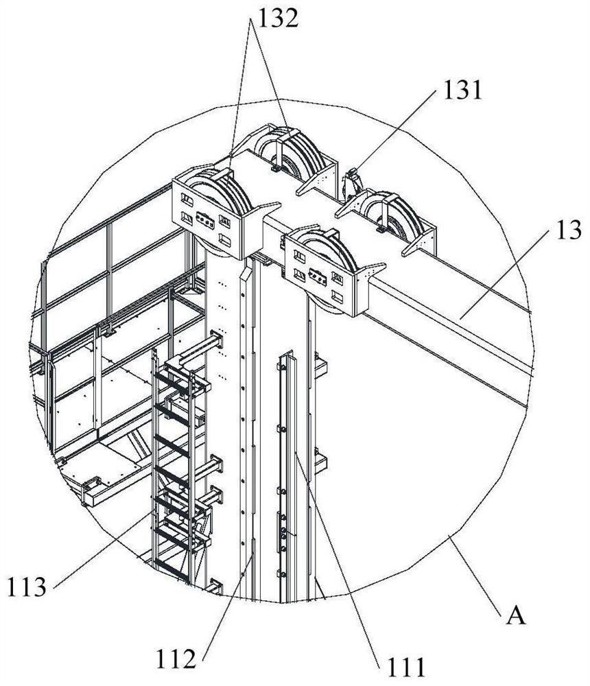 Heavy-load stacking machine