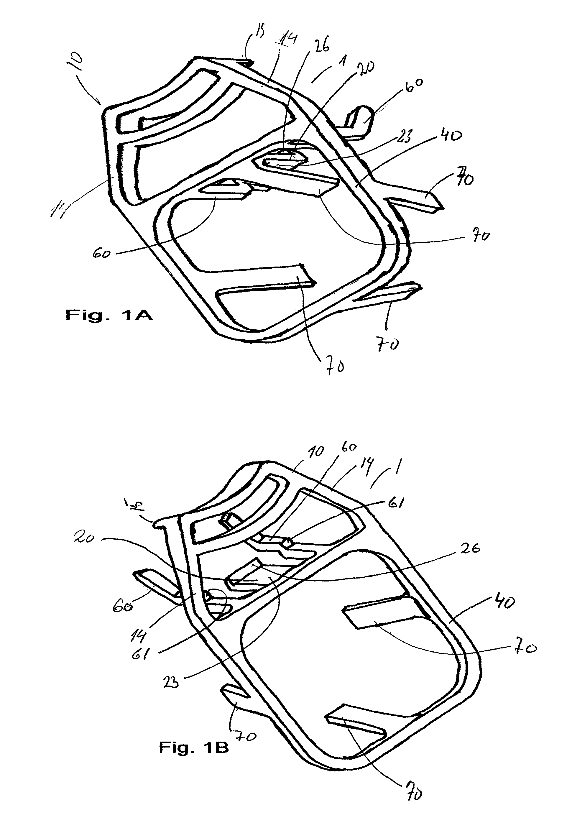 Condiment container attachment device