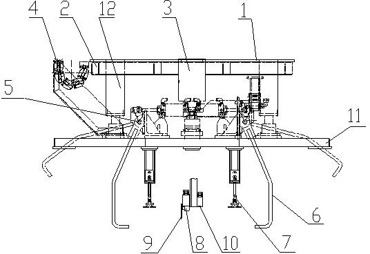 Track sucking disk type gripping device