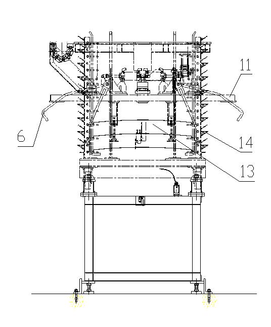 Track sucking disk type gripping device