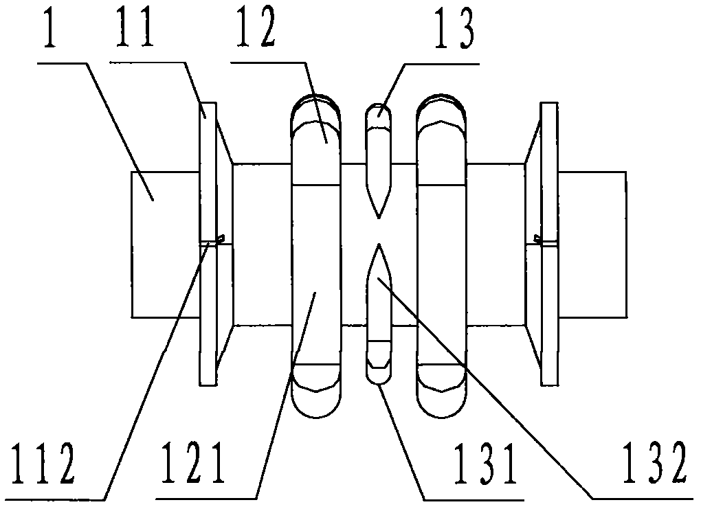 Paper shredder poking wheel provided with positioning cam