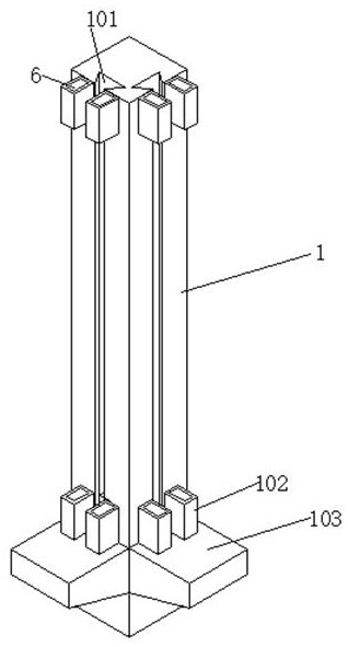 Dovetail joint concrete assembly type enclosing wall building